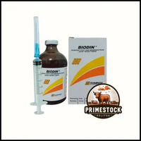 BIODIN 50ml + Spuit - Suntik Penguat Otot dan Daya Tahan Tubuh untuk Hewan SPUIT 3 ml atau 1 ml