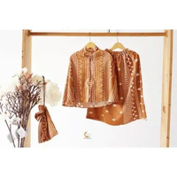 Halomam - Mukena Anak (Mukena Bayi/Anak Perempuan 1-6 tahun) Gold,S
