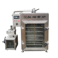 Automatic Sausage Smoke Chamber Rabbit Machine Electric Steamer Meat Oven For Sale
