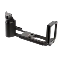 JINTU Metal New Quick Release L-Plate Bracket Vertical Hand Grip for Olympus PEN-F RRS Arca Swiss Benro Camera