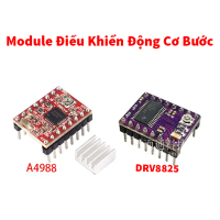 Module điều khiển động cơ bước A4988, DRV8825 (Kèm Tản Nhiệt)