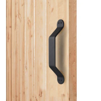 Matte 4 Screws For Sliding Gate Smooth Wine Cellar Shed Garage Home Pulling Heavy Duty Barn Door Handle Easy Install