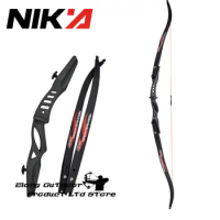 NIKA Takedown ILF Recurve Bow Archery 20 LBS Youth Beginner Child Game Bow Set Right Left Hand Black ET-2