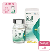 【健康行事曆】樂觀 流行鏈球菌發酵物軟膠囊X1瓶(30粒/瓶-含透明質酸鈉俗稱玻尿酸)