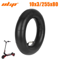 Ulip 10Inch 10x3/255x80 Reinforced Inner Tube With Bent 45/90 Degree For Zero 10x/Kugoo M4 PRO Scooter &amp; 90/65-6.5 80/65-6 Tires