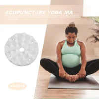 Yoga Mat Accessories Spikes Needle Plastic Lotus Pilates Pad Small Acupressure for Indoor Exercise Sport Decoration