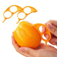 【剝橘子】日式指環橘子剝皮器-2入(柳丁 剝橙器 削皮器 削皮刀 水果去皮器 廚房 烘培 廚具)