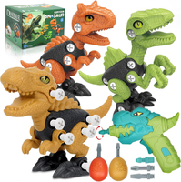 Dinosaur Toys for 3 4 5 6 7 8 Year Old Boys Kids Take Apart Toys with Electric Drill STEM Constructi