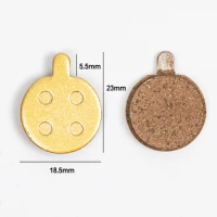 Full metal Brake Keto Material Pads JS X48 for Speedway3 Electric Scooter 10"10"48V500W Motor Wheel Moovway10 MoovWay BW10