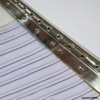 Hot Sale PVC Curtain Strip Hanger 304 Stainless Steel Holder Set