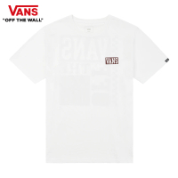 【VANS 官方旗艦】Logo 男女款白色短袖T恤