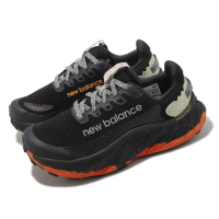 【NEW BALANCE】野跑鞋 More Trail V3 2E 男鞋 寬楦 黑 橘 戶外 運動鞋 越野 NB(MTMORCK3-2E)