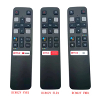 New voice TV Remote Control RC802V FMR1 FLR1 FNR1 For TCL LCD TV 65P8S 55P8S 55EP680 50P8S 49S6800FS 49S6510FS