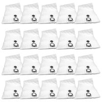 20 Pieces Dust Bags For Bosch GAS 35 L SFC+, GAS 35 M AFC Robot Vacuum Cleaner Household Cleaning Tools And Accessories