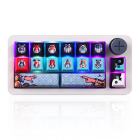 Custom Keypad Darmoshark Mechanical Keyboard Sk16 Self-Defined Qmk Change Key Rgb Backlit Full Keybo