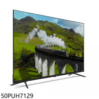 飛利浦【50PUH7129】50吋4K連網GoogleTV智慧顯示器(無安裝)(7-11商品卡500元)