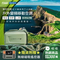 第四空間 Cybertake S1 Pro-TW 戶外變頻移動空調 便攜式變頻空調 高效節能變頻空調 露營降溫設備 可移動式變頻冷氣機 低噪音便攜空調 戶外冷氣 節能環保空調系統