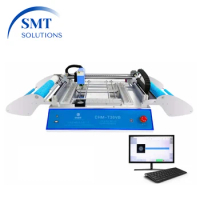 Good Accuracy CHMT36VB （58feeders）Desktop SMT Pick and Place Machine, with external PC control 0402-5050, SOP, QNF, TQFP...
