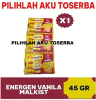 Energen Vanilla TOPPING Malkist Kemasan Renceng - ( HARGA 1 renceng )