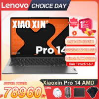 2024 Lenovo Xiaoxin Pro 14 Slim Laptop AMD Ryzen 7 8845H Radeon 780M 16G/32GB RAM 1T/2TB SSD 2.8K 120Hz OLED 14inch Notebook PC