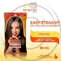 Makarizo Hair Energy Easy Straight - MEDIUM 80 mL Pelurus Rambut / Makarizo Easy Straight CO