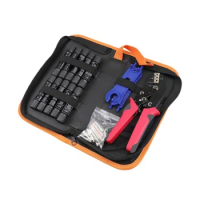 SN-2546B Connector Terminal Crimping Pliers Solar Photovoltaic Crimping Tool Complete Accessories Combination Set