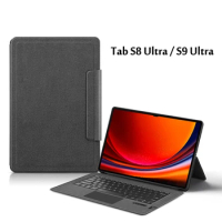 Bluetooth Keyboard Case For Samsung Galaxy Tab S9 S8 Ultra 14.6" Tablet Cover With touch pad funda