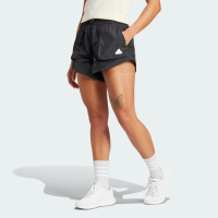【adidas 愛迪達】短褲 女款 運動褲 W C ESCQ2 CARSH 黑 IQ4822(L4932)