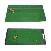 Golf Hitting Mat Golf Practice Mat Artificial Grass Golf Training Turf Mat, Golf Mat for Balcony Backyard Courtyard Office