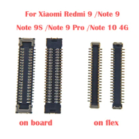 2-5pcs 40Pin LCD Display FPC Connector On MotherBoard/Cable For Xiaomi Redmi 9/ Note 9/ Note 9 Pro/ Note 9S/ Note 9 Pro 5G