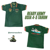 BAJU ANAK ARMY/KERAH ARMY/ATASAN ANAK MOTIF ARMY