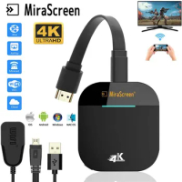 Mirascreen 5G Wifi 1080P G5 Display Receiver For Google Chromecast TV Receiver HDMI-Compatible Miracast TV Stick For Ios Android