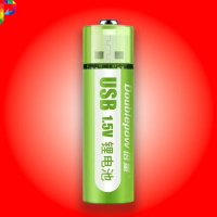 Baterai Cas Casan Li-Ion AA Battery usb Recharge 1.5V 1800mWh 1 pcs