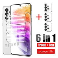 hydrogel film for samsung a73 5g global protective glass on galaxy a53 a33 2022 tempered glas screen protector a72 a52 a52s a32