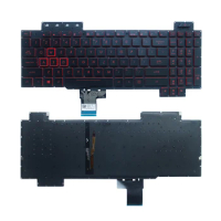 New For Asus TUF Gaming FX504 FX504GE FX504GD FX504GD-AH51 FX504GD-ES51 FX504GD-NH51 FX504GD-RS51 US Backlit Keyboard