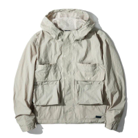 【WAVE OFF】JKS AGILITY聯名 釣魚多袋外套 - 米色(夏新品 現貨商品 防曬外套 薄外套 機能外套)