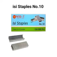 [2 pcs] isi Staples No.10 - Isi Staples No.10 - Isi Staples no.10 - Isi Staples - Isi Hekter - Isi H