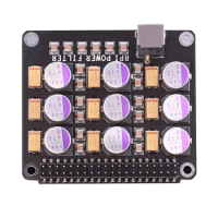 Power Filter Purification Board Power Filter for Raspberry Pi DAC Audio Decoder Board HIFI Expansion Module