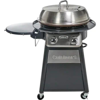 New CGG-888 Outdoor Stainless Steel Lid, 360° Griddle Cooking Center Camping Grill Korean Bbq Parilla Portatil Bbq Table USA