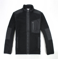 美國百分百【全新真品】【全新真品】Calvin Klein 外套 CK 騎士外套 黑色 立領夾克 中空纖維 保暖 L號 D292