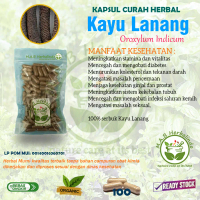 Kayu Lanang 100 Kapsul Herbal - Memperlancar Kesegaran