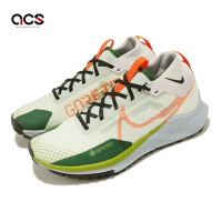 Nike 越野跑鞋 React Pegasus Trail 4 GTX 男鞋 橘 綠 防水 戶外 運動鞋 FN3430-180