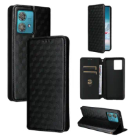 100pcs/lot For Motorola Moto G58 G84 Card Slots Magnetic Leather Case With Kickstand For Motorola Moto Edge 40 Neo