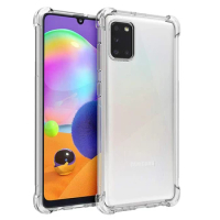 Shockproof Case For Samsung Galaxy A01 A11 A21 A31 A41 A51 A71 Soft Phone Shell M01 M11 M21 M31 M51 Clear Silicone Back Cover