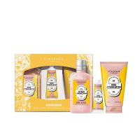 L occitane 歐舒丹 奇幻之旅梅爾玫瑰禮盒 (沐浴膠+護手霜+身體霜 )