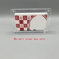 Transparent Clear Box For 3DSLL for Boss Acrylic Protection Storage Cover Display PET Plastic Box