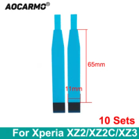 Aocarmo 10Sets/Lot For SONY Xperia XZ2 / XZ3 / XZ2 Compact XZ2c Battery Sticker Adhesive Glue Full Set Easy Pull Glue