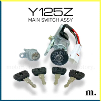 YAMAHA Y125Z MAIN SWITCH ASSY MAIN SWITCH SET KEY LOCK
