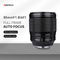 AstrHori 85mm F1.8 AF Full Frame Auto Focus Portrait Lens For Sony E Mount APS-C Camera A6500 A6400 NEX-5A ZV-E10 A6600
