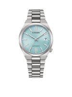 นาฬิกาข้อมือผู้ชาย Stainless Steel Mechanical รุ่น NJ0200-50L 37 มม. (ระบบออโตเมติก) สีน้ำเงิน